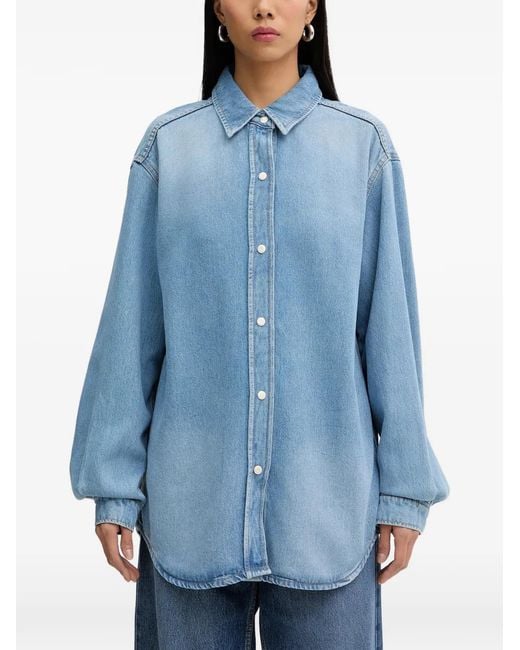 Marc O' Polo Blue Denim Shirt