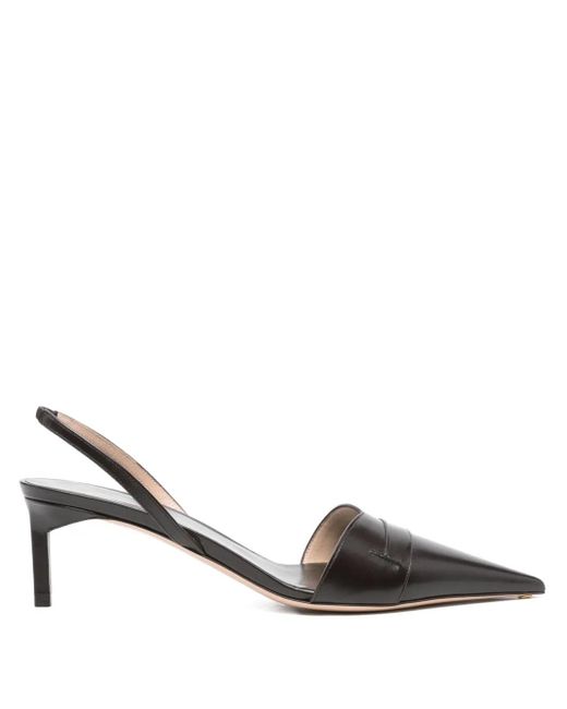 Tom Ford Brown 65Mm Slingback Pointed-Toe Pumps