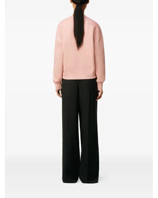 AMI Pink Ami De Coeur Sweatshirt