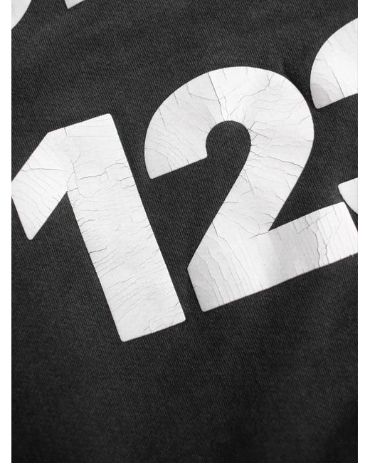 RRR123 Black Apocrypha Crew Neck Sweatshirt for men