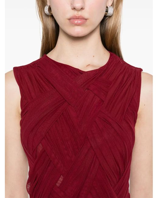 Atu Body Couture Red Emotional Maxi Dress