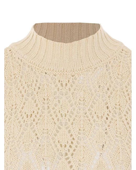 Aniye By White Cut-Out Detail Sweater