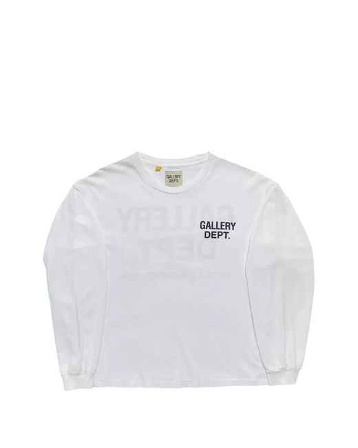GALLERY DEPT. Souvenir Long-Sleeve T-Shirt in White for Men | Lyst UK