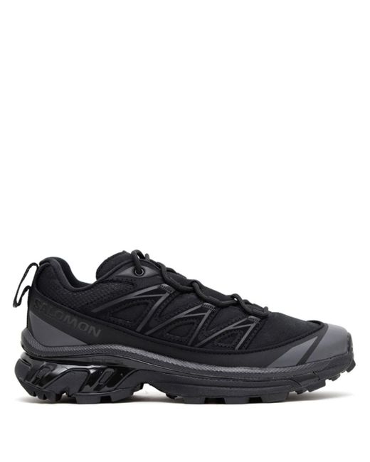 Salomon Black Xt-6 Expanse Leather Sneakers