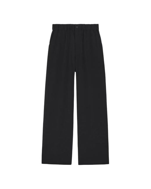 Varley Black Elasticated Trousers
