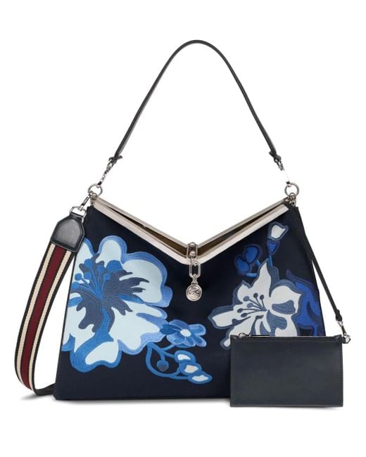 メンズ Etro Vela バッグ L Blue
