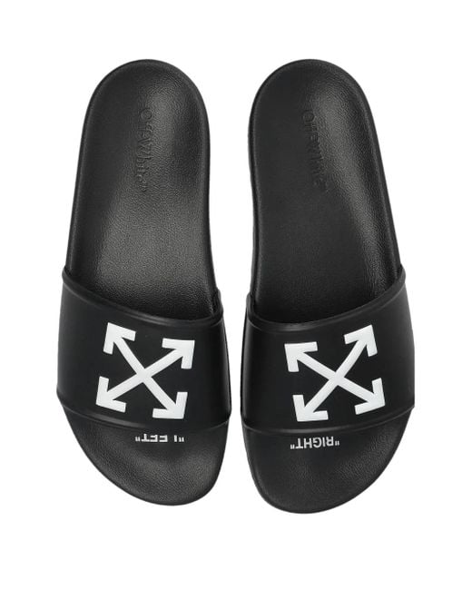 Off-White c/o Virgil Abloh Black Arrows-Motif Sneakers