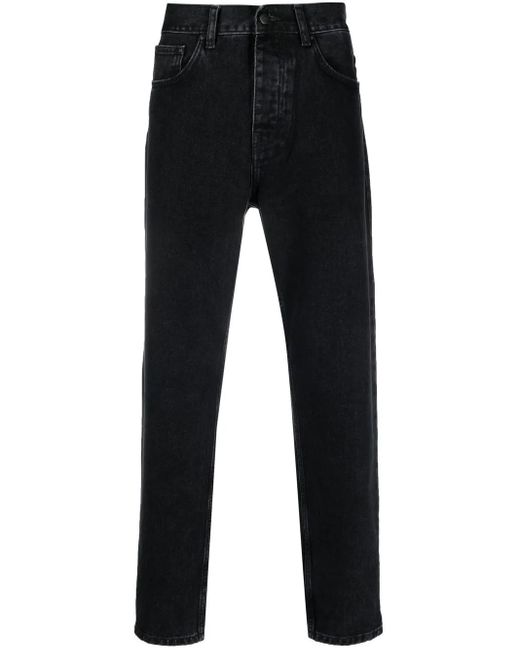 Jean Newel À Coupe Droite Carhartt pour homme en coloris Black