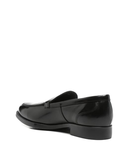 Callaghan Black Brain Loafers for men