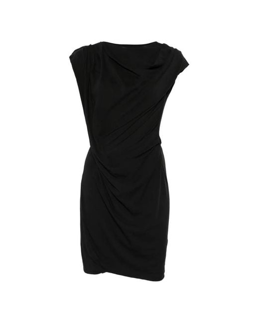 Entire studios Black Twist Mini Dress