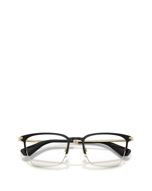 Burberry White Square-Frame Glasses for men