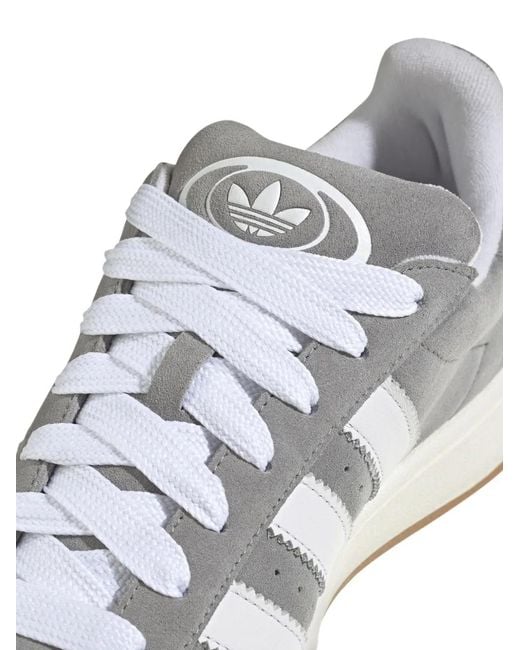 Adidas Gray Campus 00S Suede Sneakers