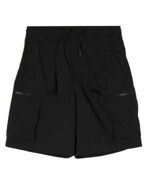 Shorts con coulisse di Juun.J in Black da Uomo