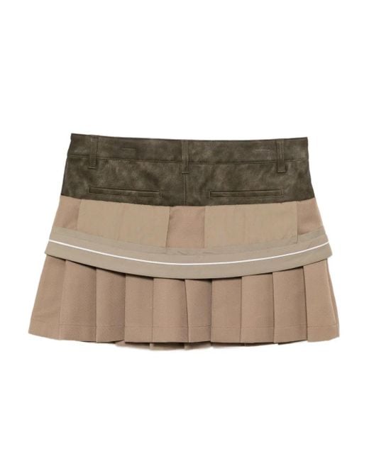 ANDERSSON BELL Natural Patchwork Skirt