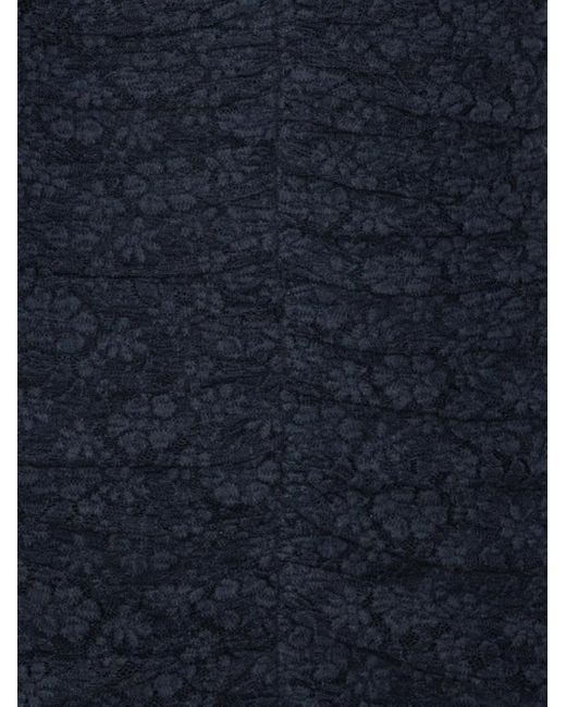 ROTATE BIRGER CHRISTENSEN Blue Lace Mini Dress