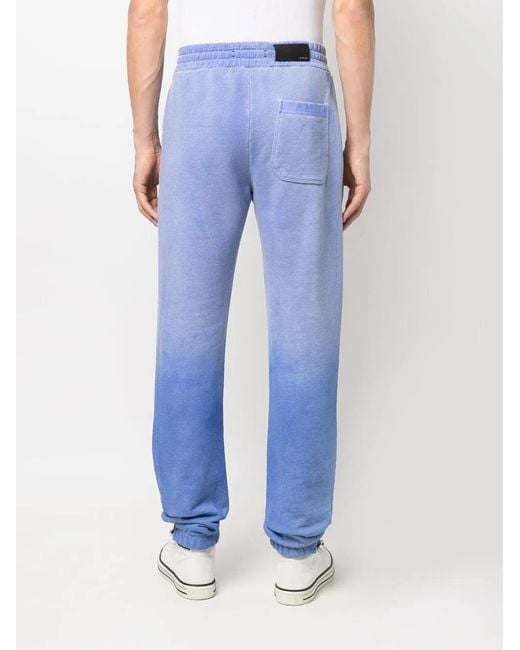 Amiri Blue Faded Jersey Track Pants for men