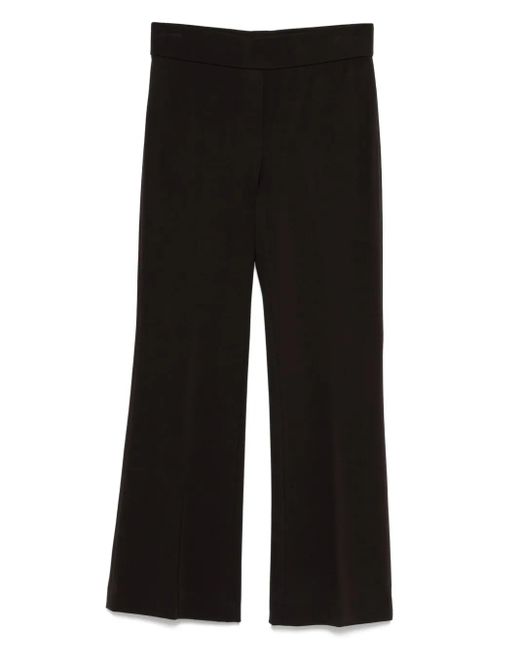 Pantalones acampanados Nanette de talle alto Seductive de color Black