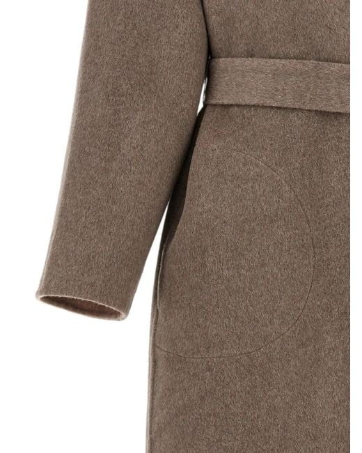 Co. Brown Belted Robe-Style At