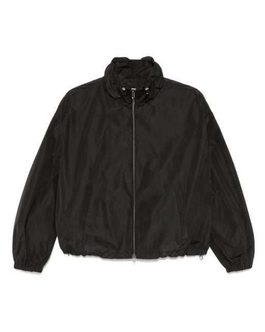 Herno Black Elegant Jacket For Spring Summer 2025