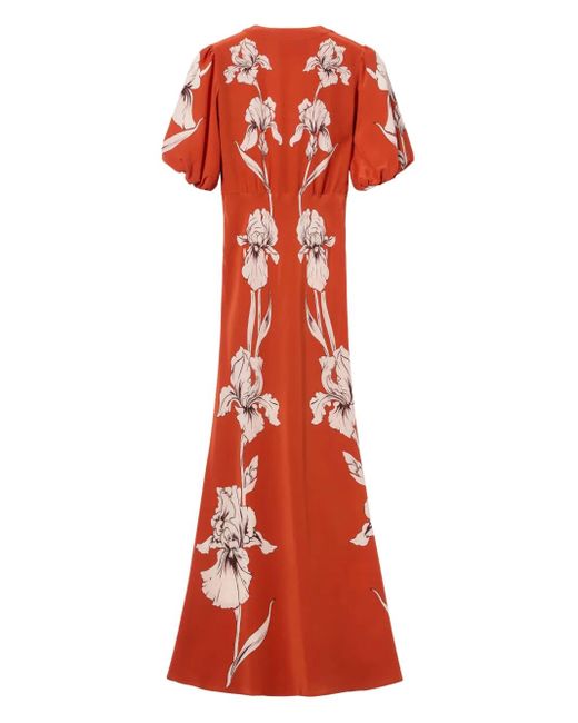 LaDoubleJ Red Robe Mi-Longue Marlene