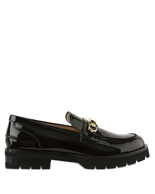 Högl Black Robin Patent-leather Loafers