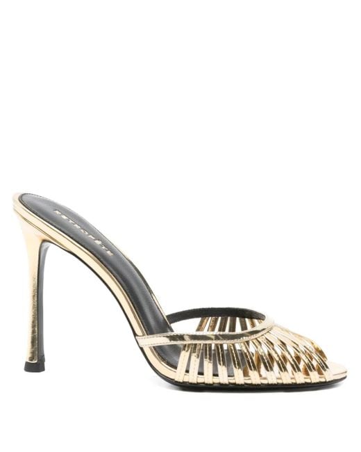 retroféte 105mm Allistair Metallic-effect Mules