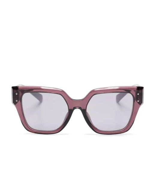 Dolce & Gabbana Purple Butterfly-Frame Sunglasses