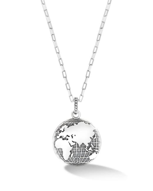 Collana One World di Dower & Hall in White da Uomo