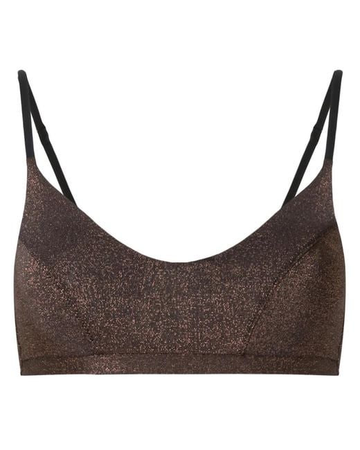 The Upside Brown Ballet Bra