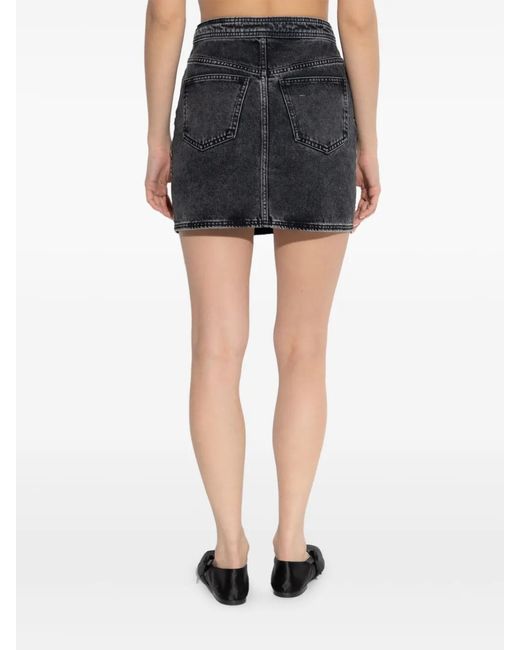 Gestuz Black Zuva Skirt