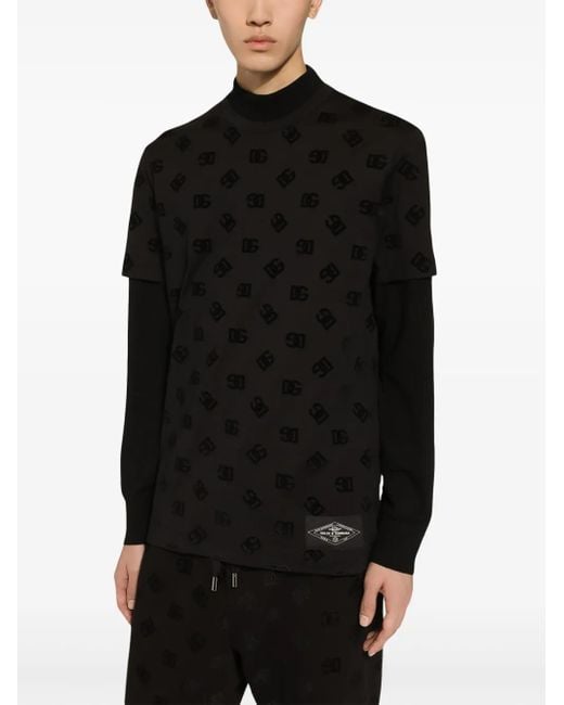 Dolce & Gabbana Black Cotton Clothing T-Shirts And Polos for men