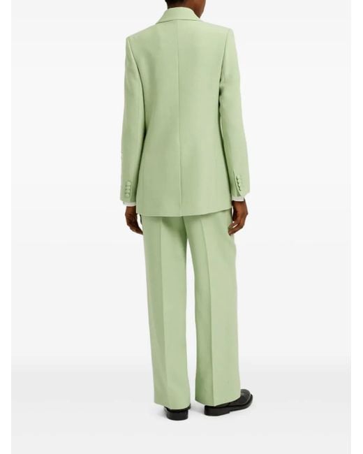 Blazer con doble botonadura Erdem de color Green