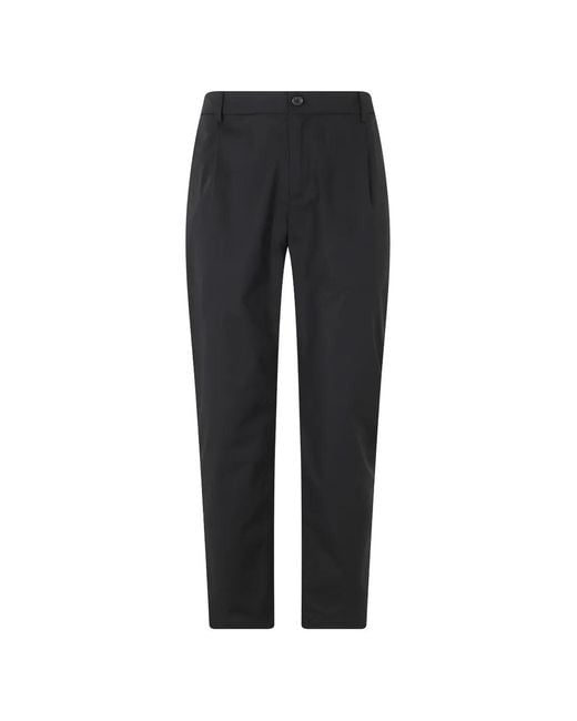 Department 5 Black Pantalon Prince À Patch Logo for men