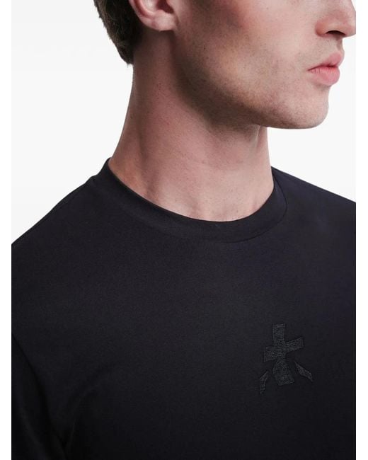 Premiata Black Logo-Detail T-Shirt for men