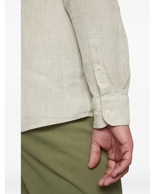 Marc O' Polo White Linen Shirt for men
