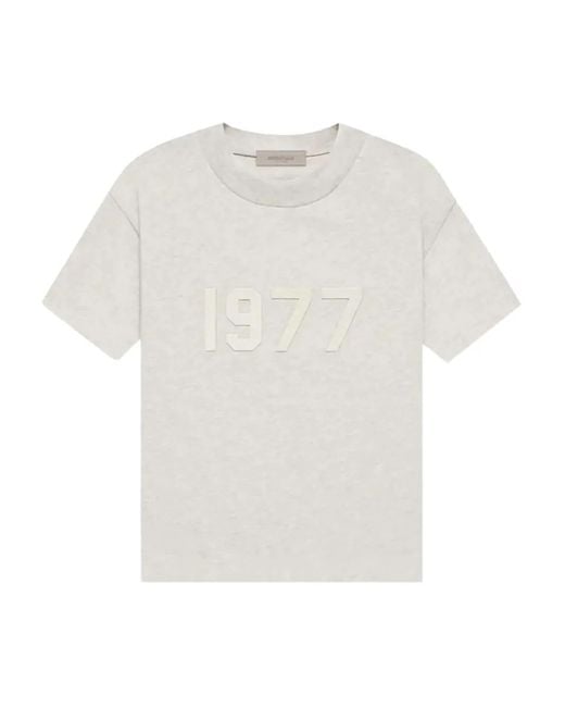Fear Of God White Short-Sleeve T-Shirt for men