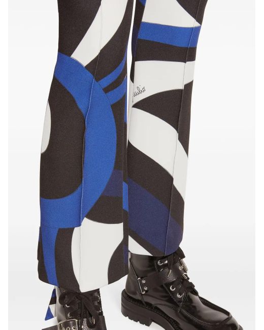 Emilio Pucci Blue Trousers
