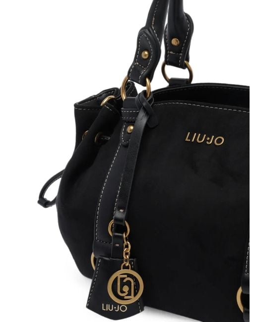 Liu Jo Black Small Drawstring Bag