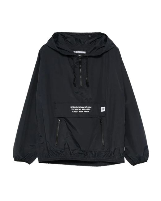 Neighborhood Jack Met Capuchon in het Black voor heren