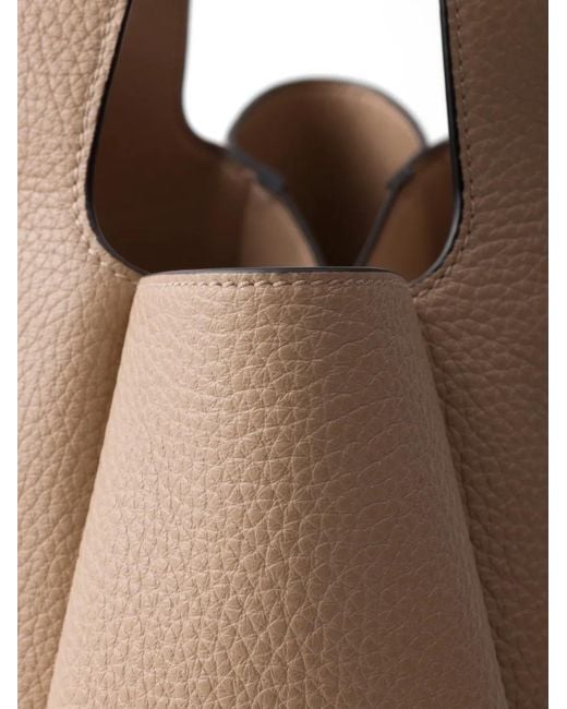 Prada Natural Liaison Small Leather Tote Bag