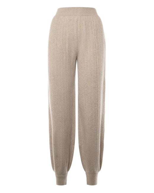 Loro Piana Geribbelde Broek in het Natural