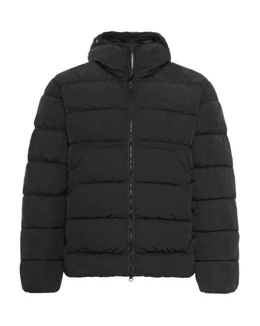 Plumífero Chrome-R con capucha C P Company de hombre de color Black