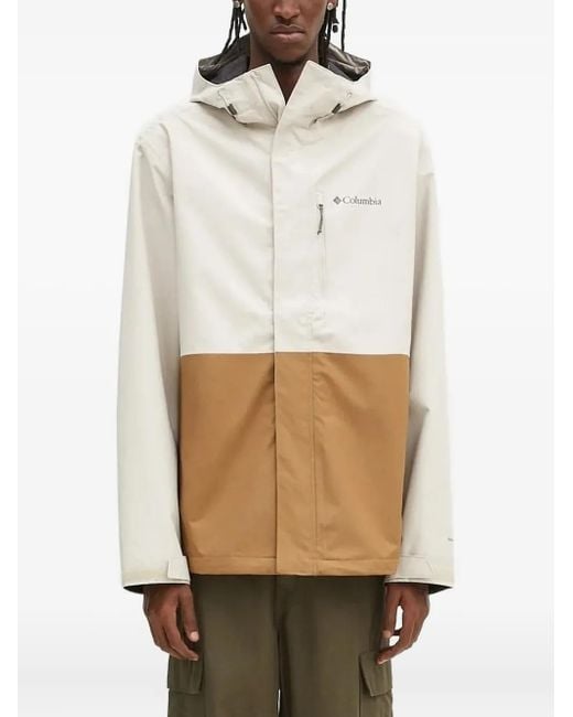 Columbia Hikebound Ii Tweekleurig Jack Met Capuchon in het White voor heren