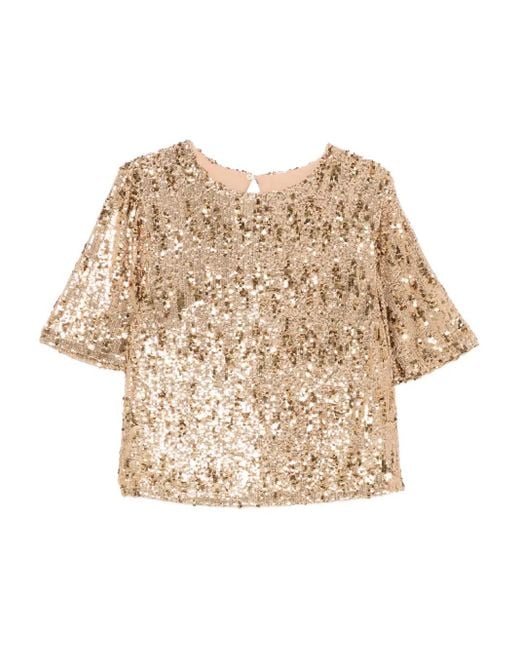 Aniye By Natural Sequin-Embellished Blouse