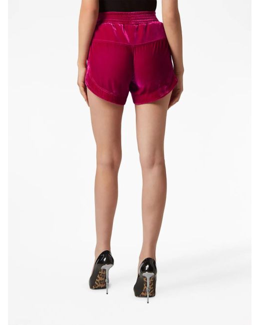 Philipp Plein Red Shorts & Bermuda Shorts
