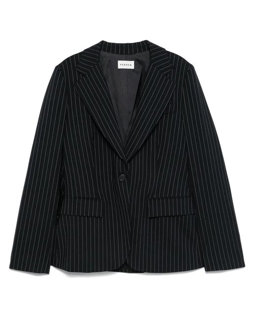 P.A.R.O.S.H. Black Libra Blazer