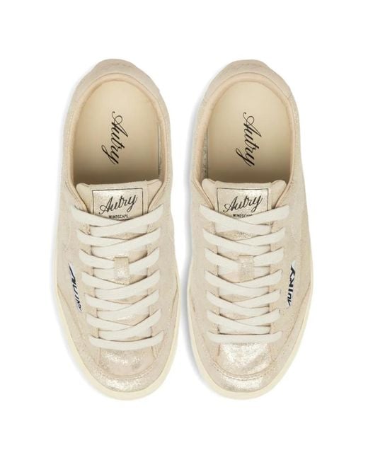 Autry White Logo Sneakers