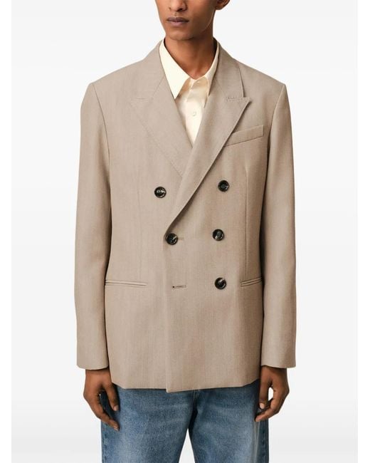 AMI Natural Mini Slit Jacket for men