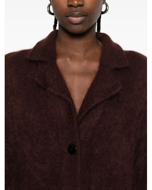 Dorothee Schumacher Purple Patch-Pocket Coat