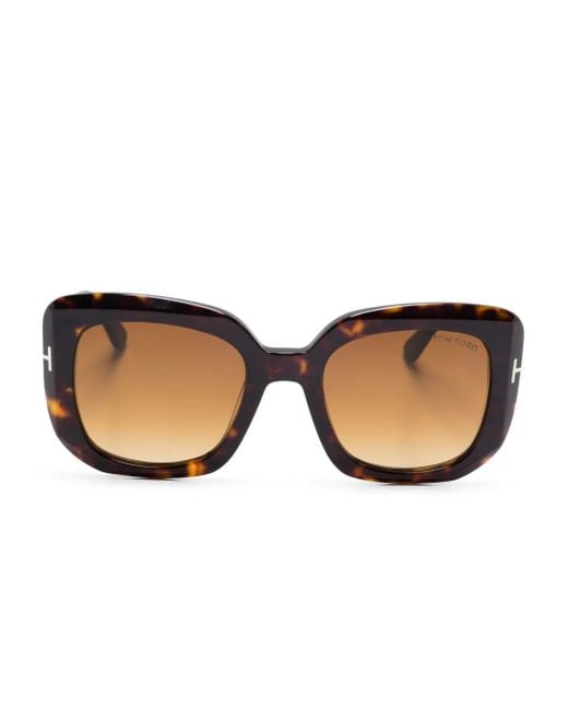 Tom Ford Brown Carla 02 Sunglasses